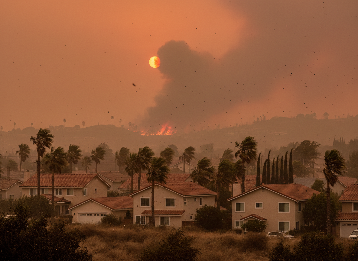 How Santa Ana Winds Increase Fire Risk for Panorama City Residences