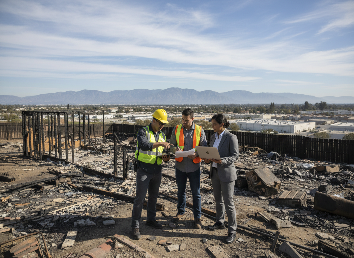 Navigating California Insurance Claims for Fire Loss in Panorama City