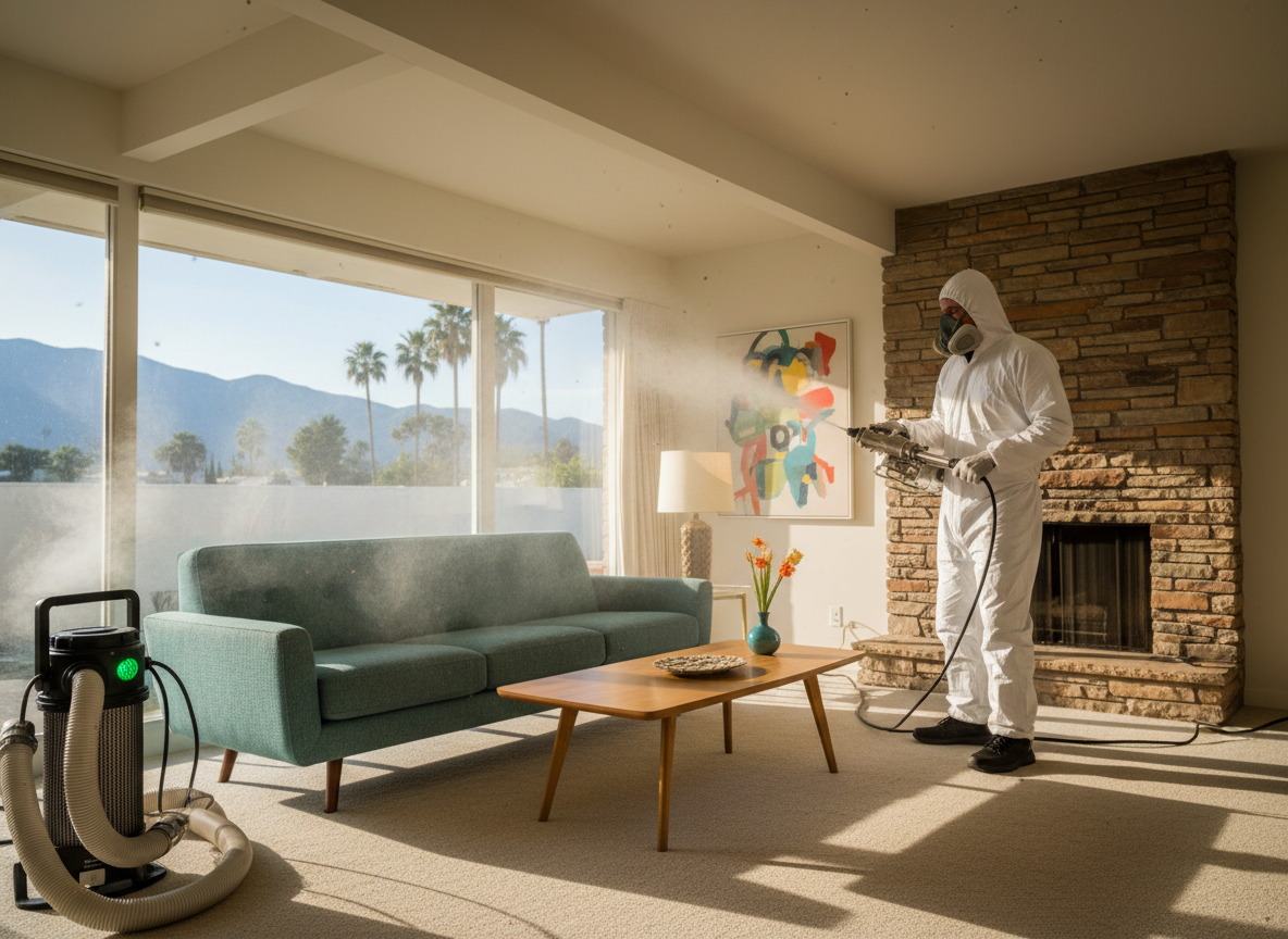 Removing Lingering Smoke Odor from Mid-Century Homes in Panorama City