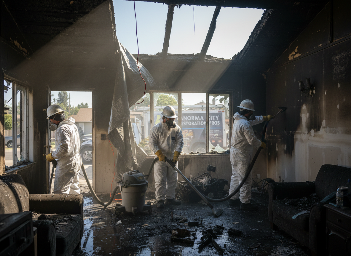 Fire Damage Restoration  in Granada Hills