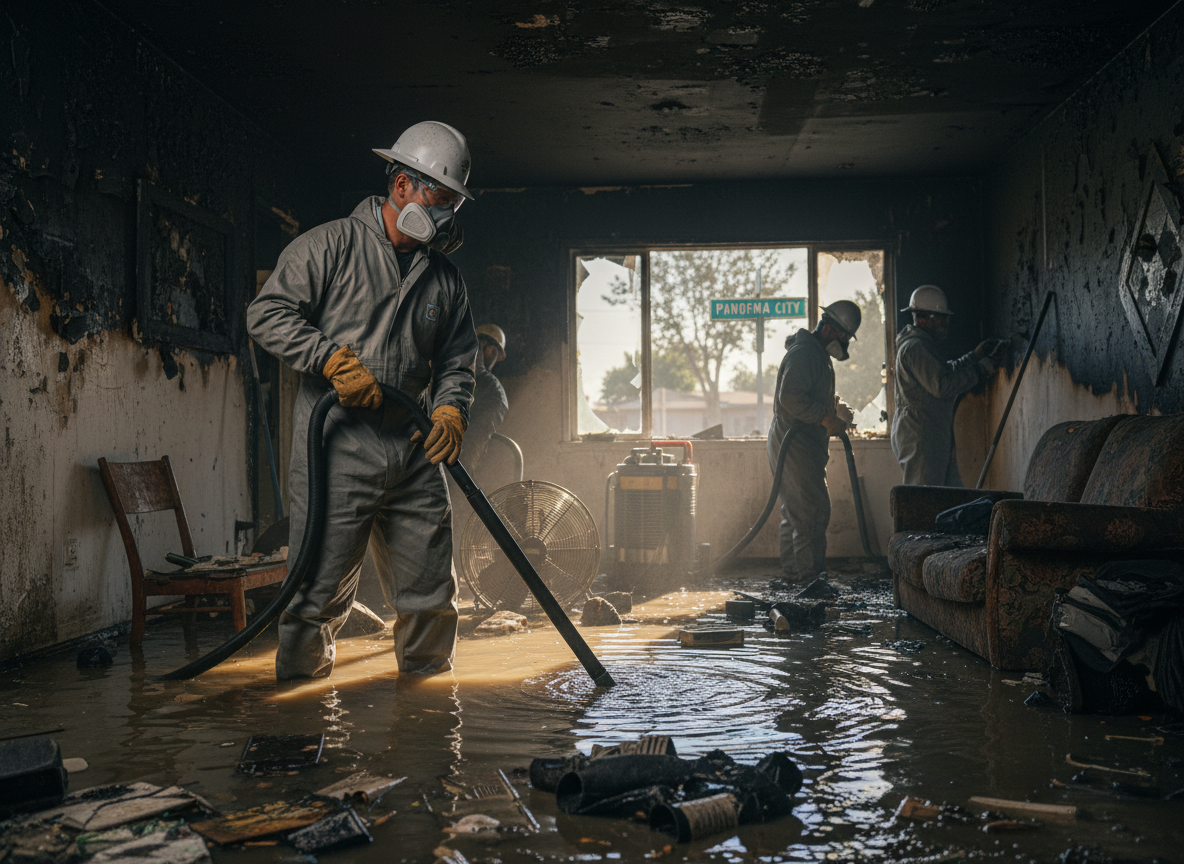 Fire and flood restoration in Panorama City