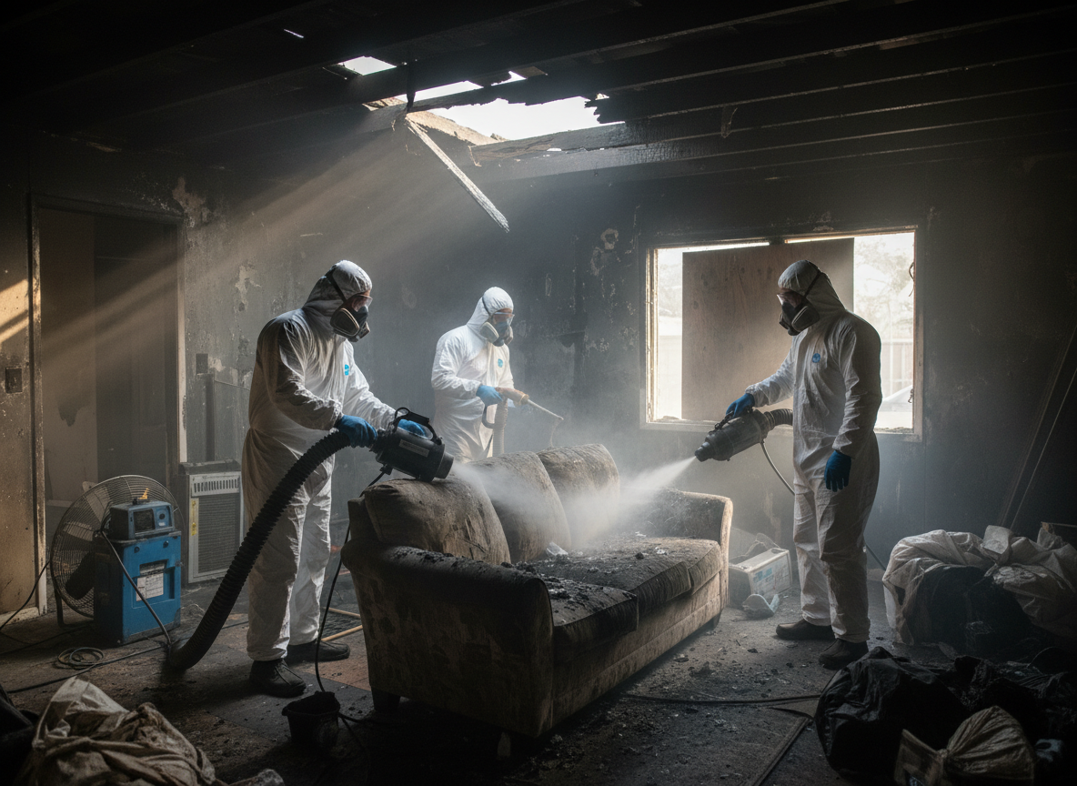 Odor removal after fire in Panorama City